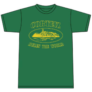 Corteiz 2019 OG Alcatraz T-shirt Forest Green